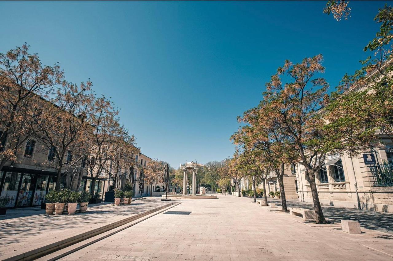 The Sunny - P2 With Terrace - City Centre Nîmes Exterior foto